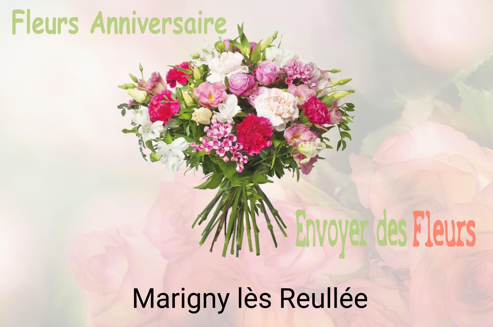 Bouquet de fleurs d’anniversaire livré à Marigny-lès-Reullée