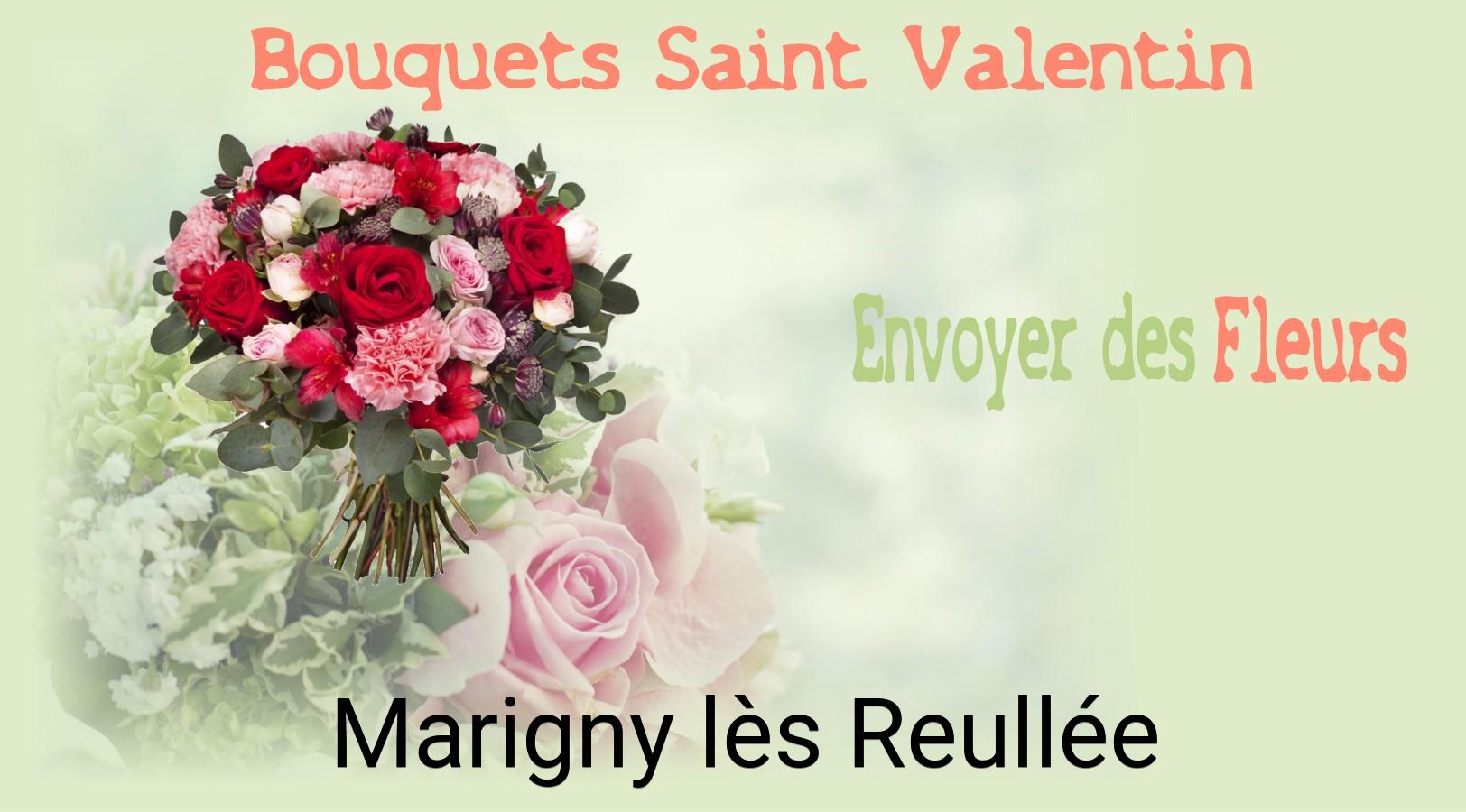 Roses de Saint-Valentin livrées à Marigny-lès-Reullée
